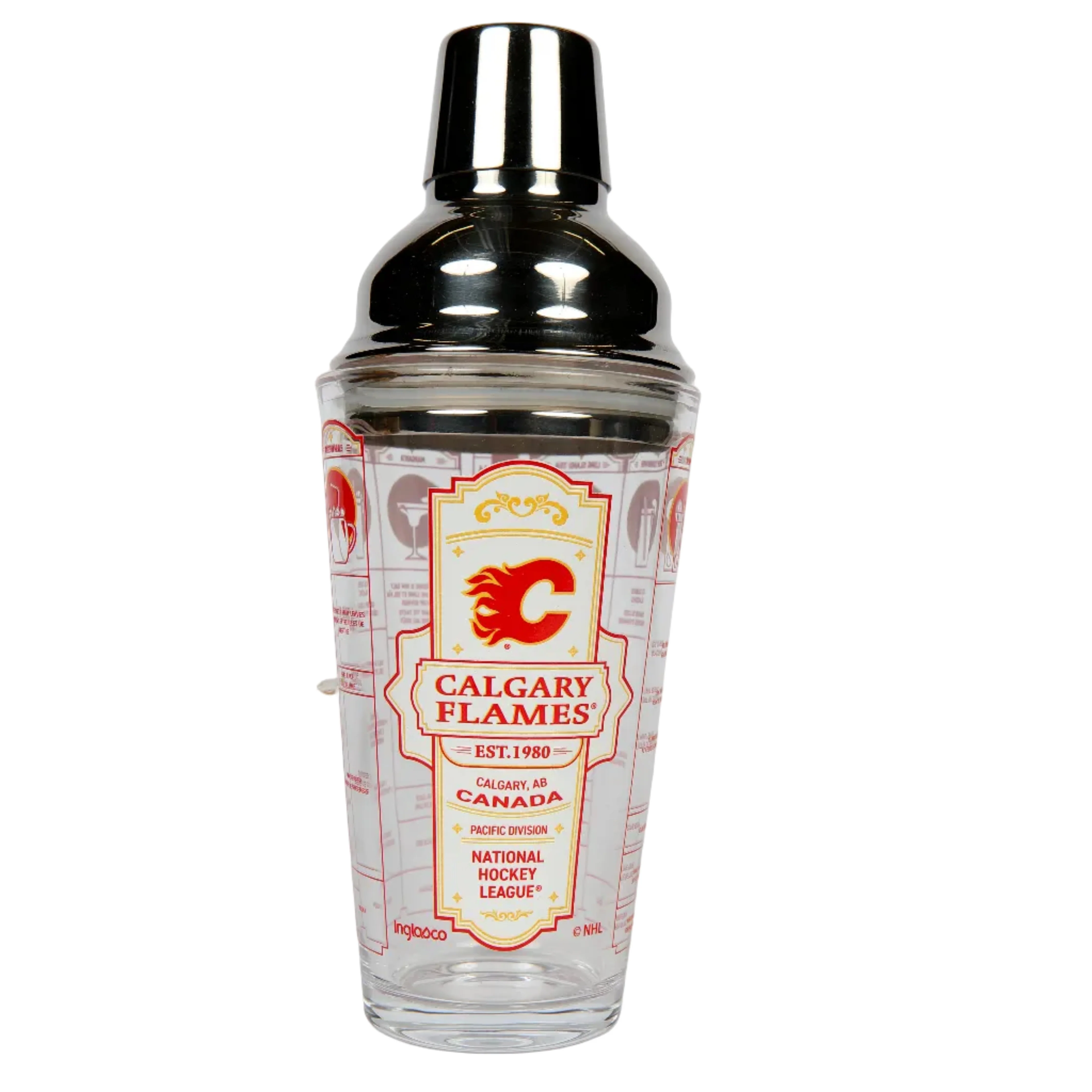 Flames 3 Piece Shaker Mixing Glass Set