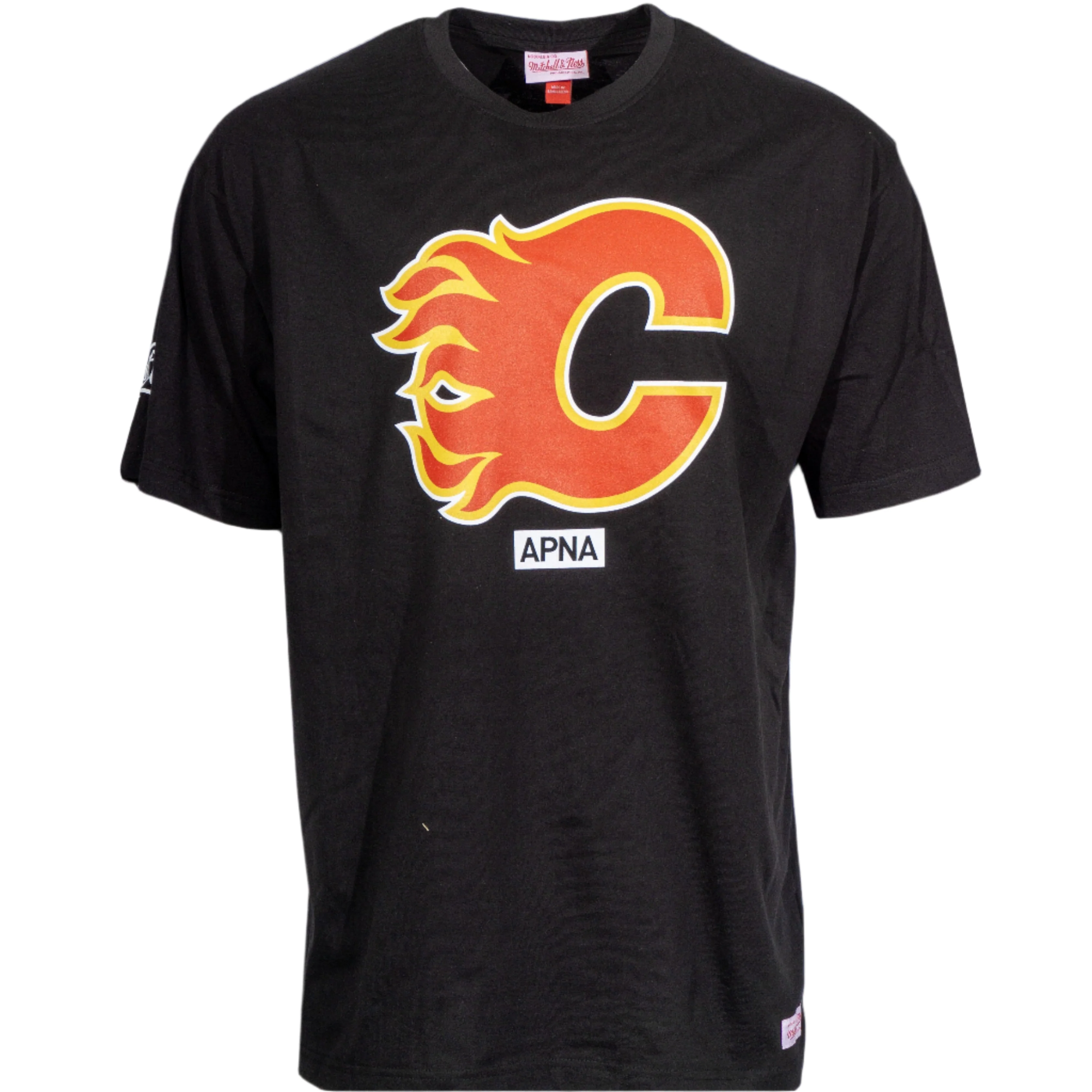 Flames Mitchell & Ness APNA Boxie T-Shirt - Image 3