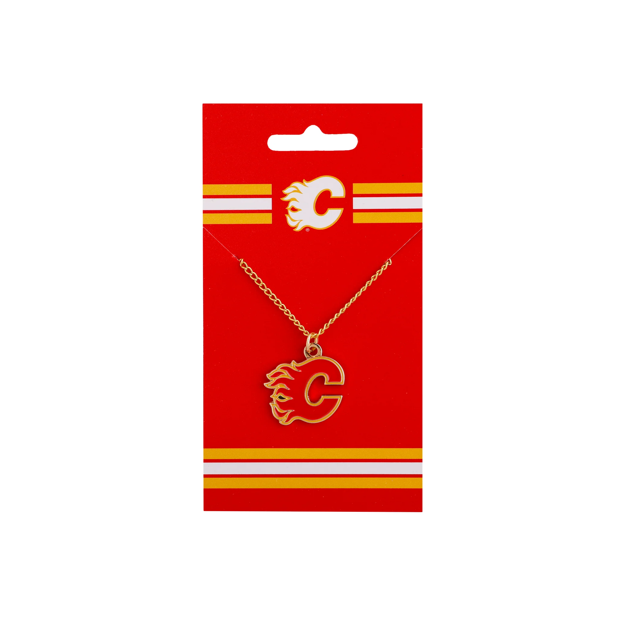 Flames C Logo Necklace