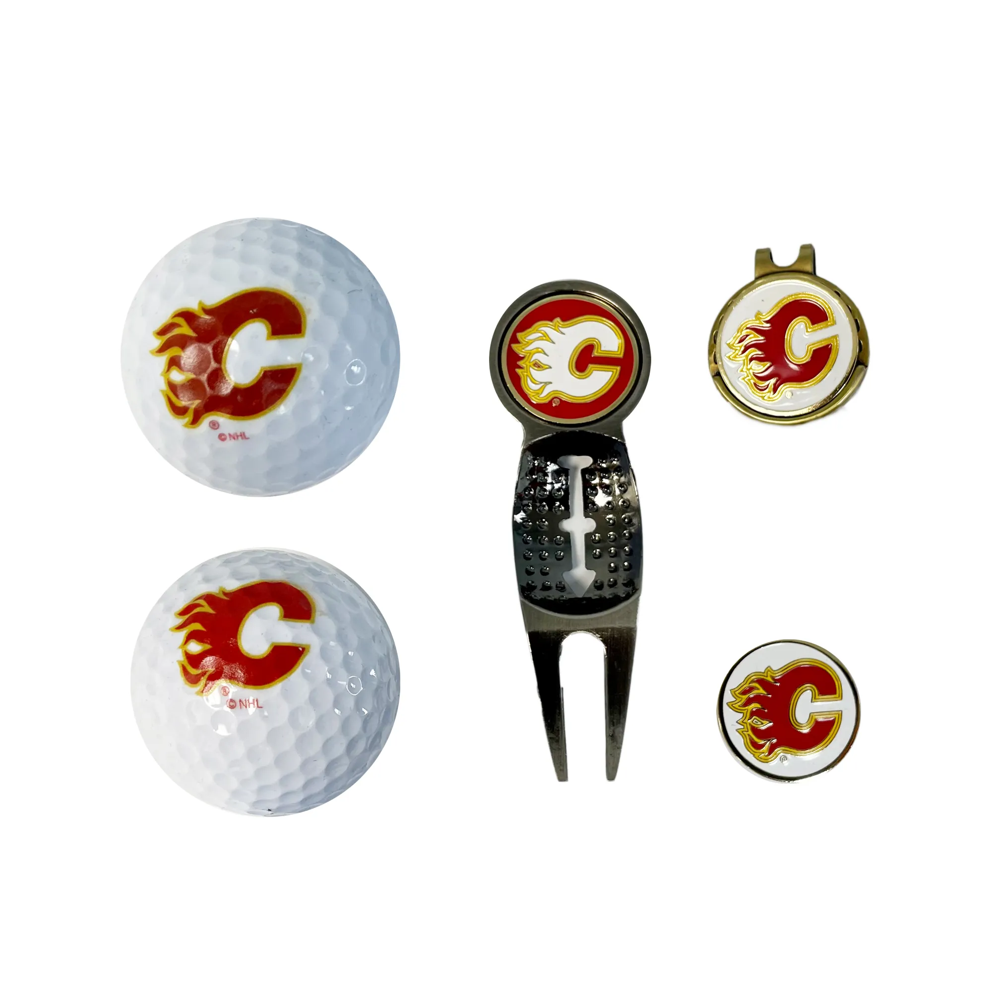 Flames Deluxe Golf Tin Gift Set
