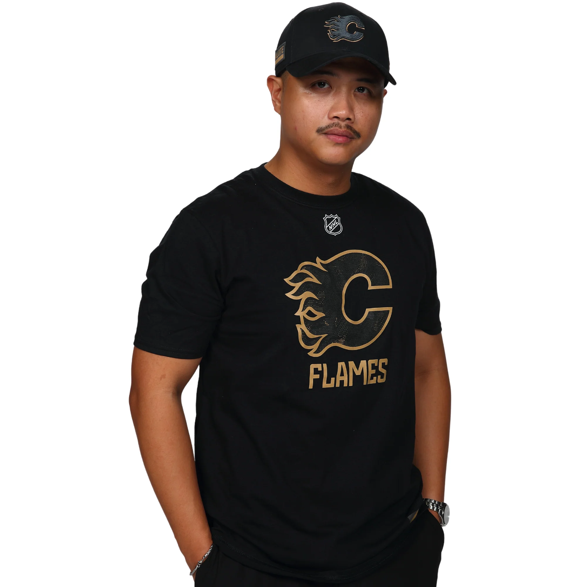 Flames Fanatics AP Military Appreciation T-Shirt - Image 2