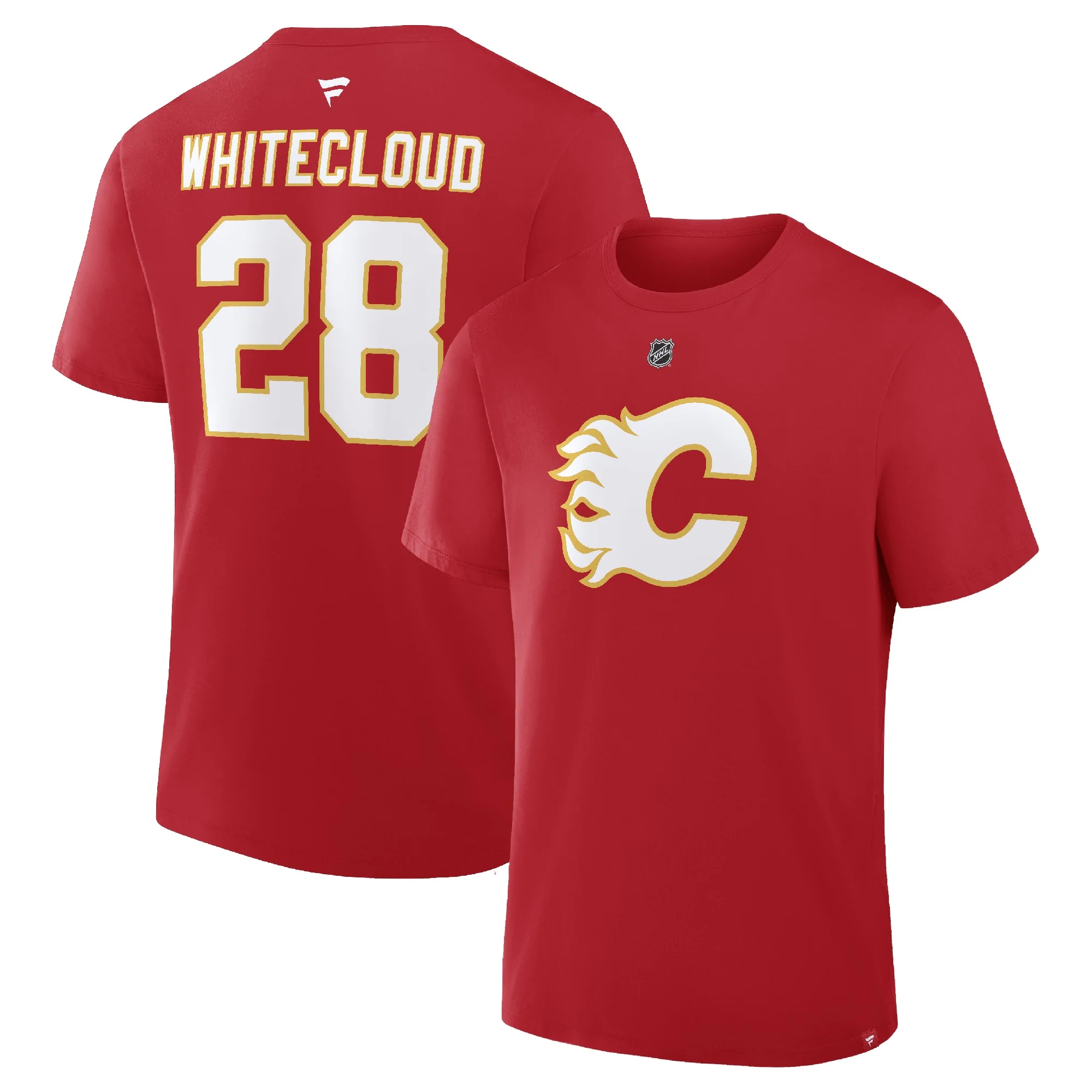 Flames Fanatics Home Whitecloud Player T - Image 2