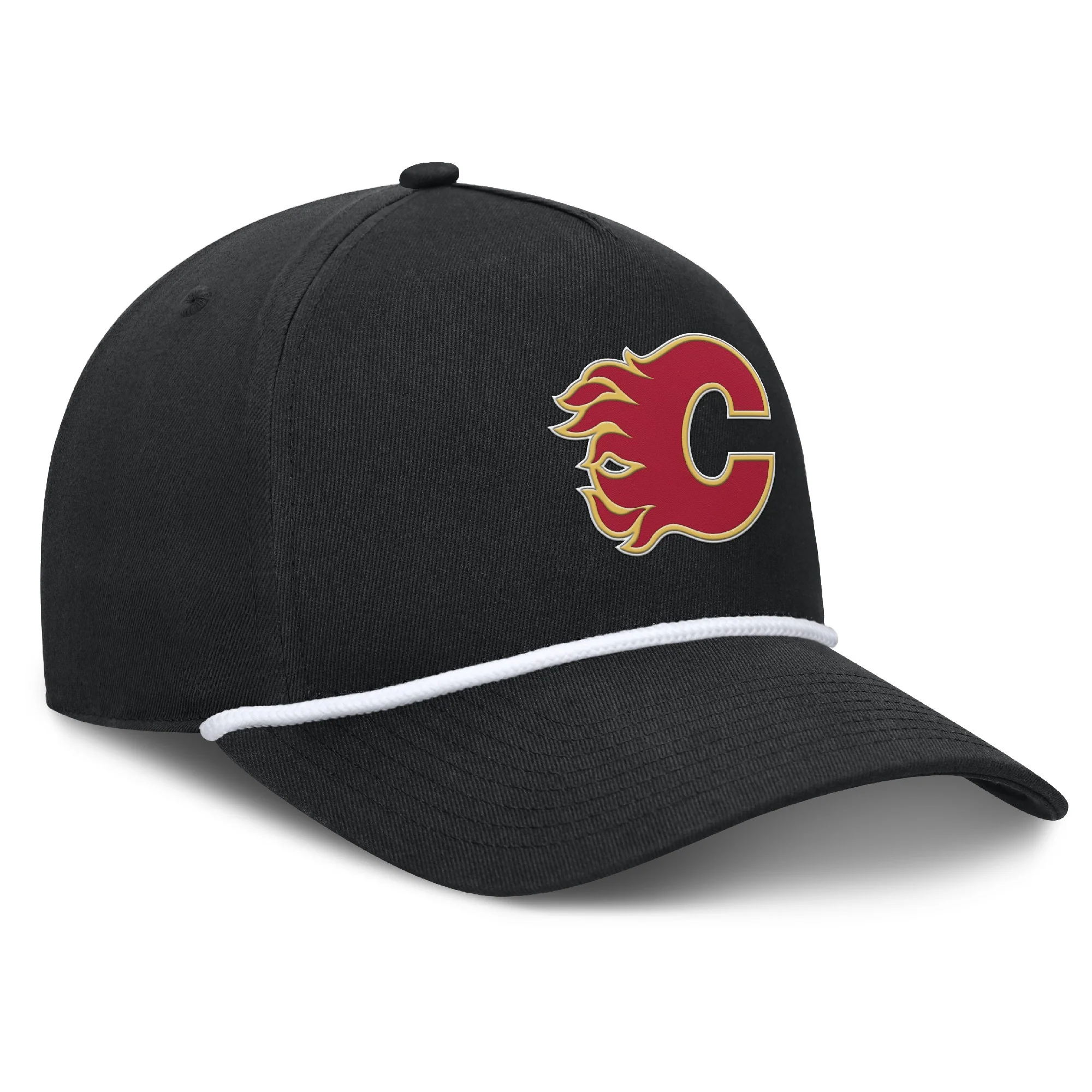 Flames Fanatics Rink Rope A-Frame Cap - Image 3
