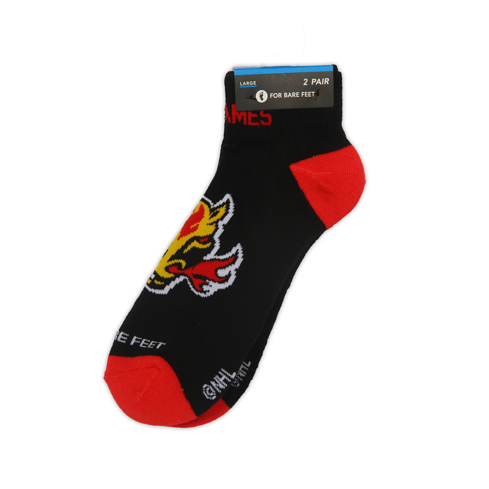 Flames Front & Center 2 Pack Socks