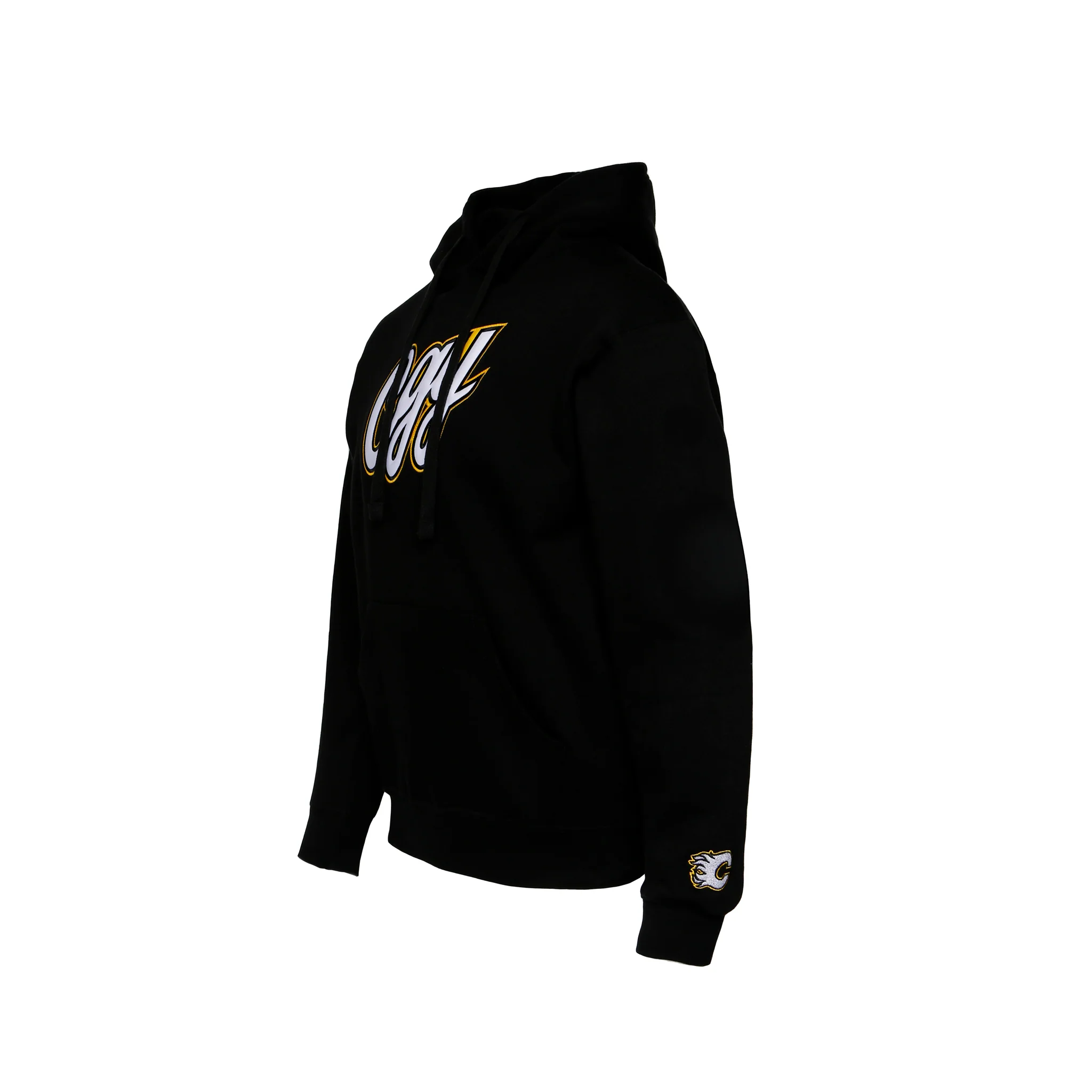 Flames JJ CGY Script Twill Pullover Hoodie - Image 3