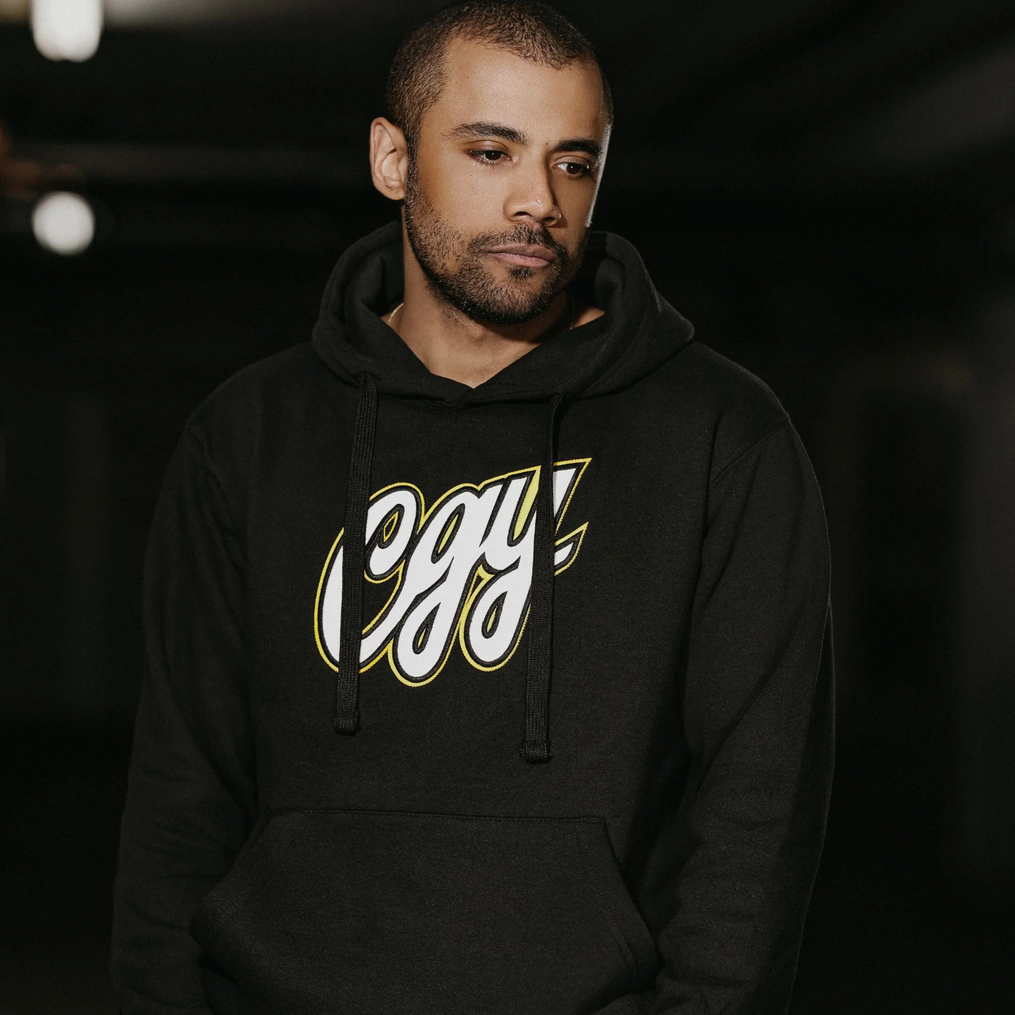 Flames JJ CGY Script Twill Pullover Hoodie - Image 4