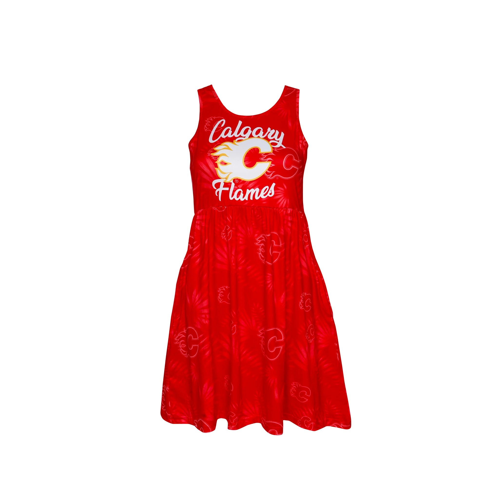 Flames Ladies Floral Dress
