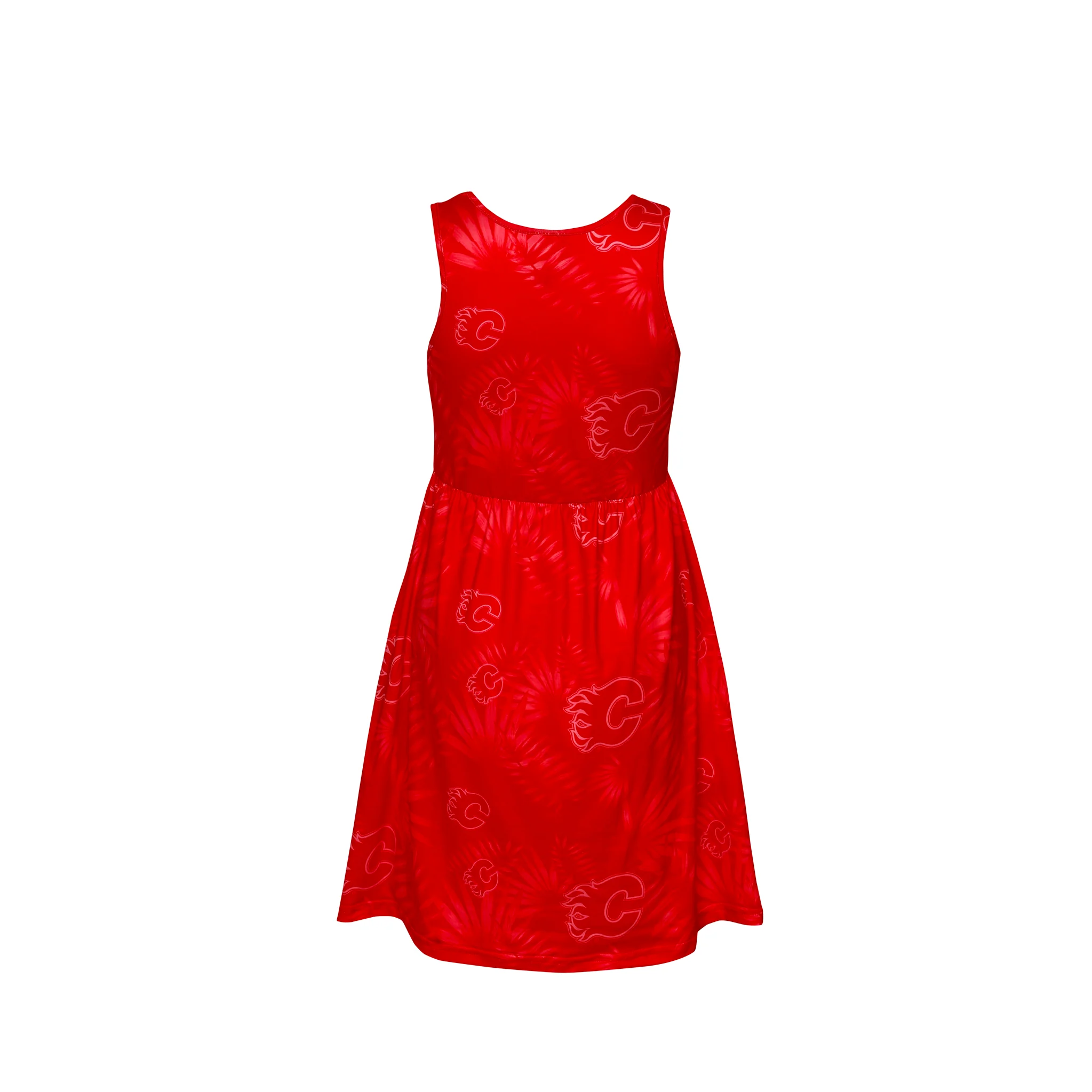 Flames Ladies Floral Dress - Image 2
