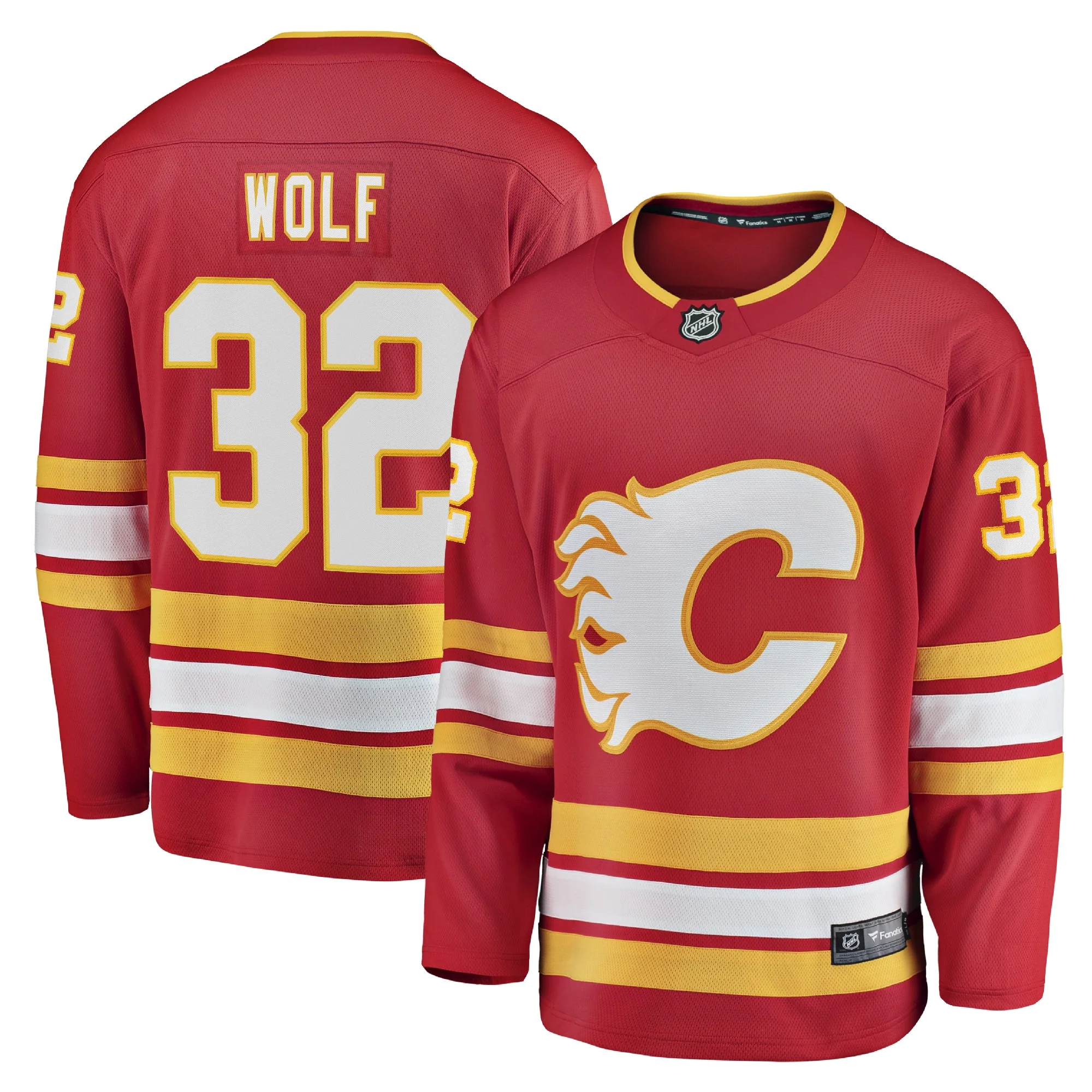 Flames Ladies Wolf Home Jersey - Image 2