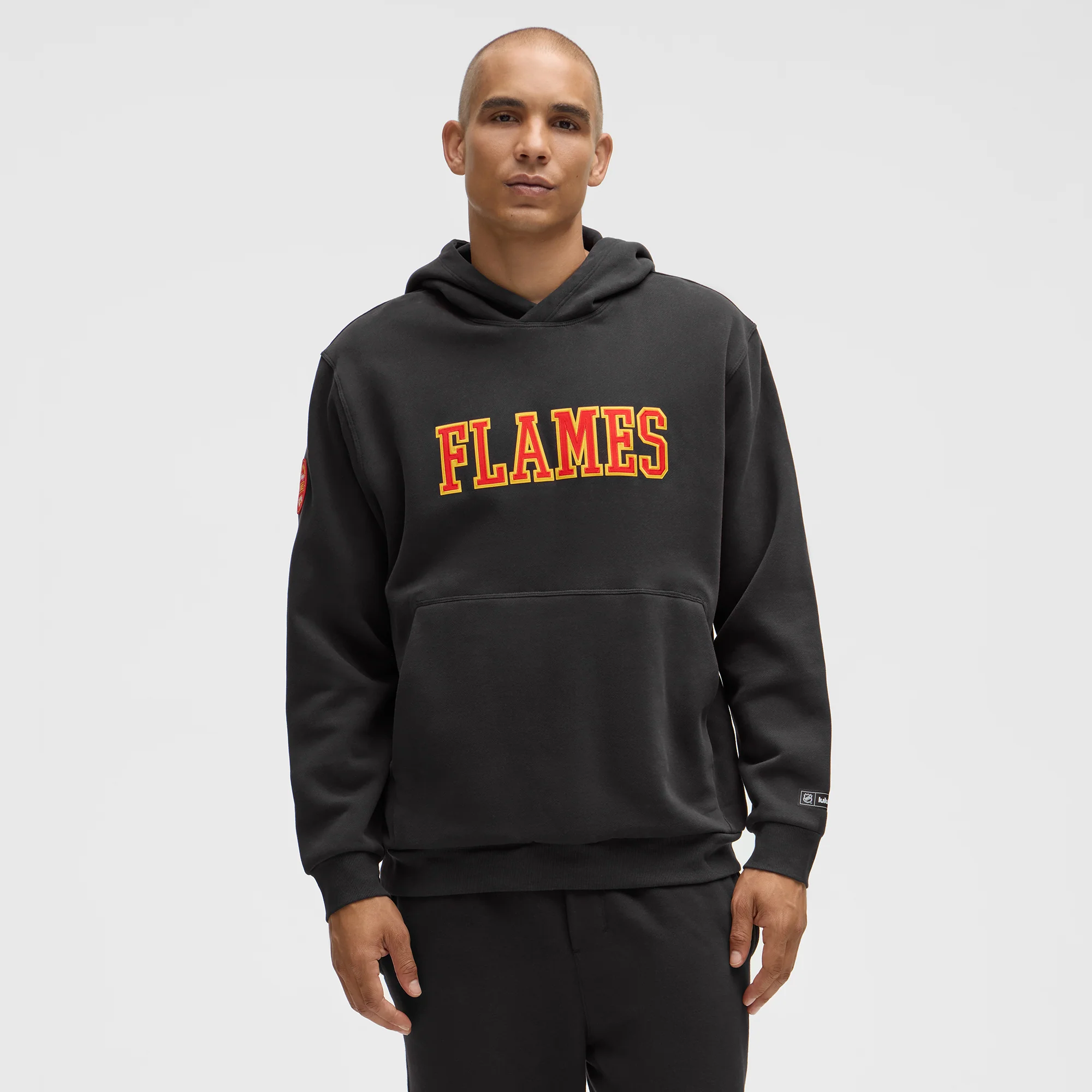 Flames Lululemon Steady State Pullover Hood