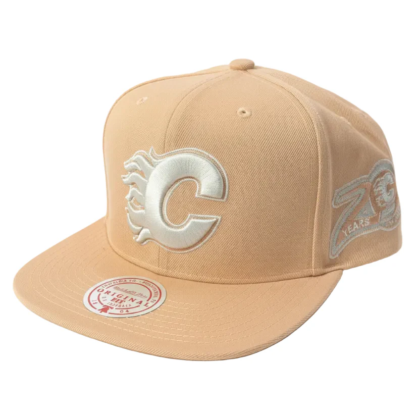 Flames M&N Chalk Dust Snapback Cap