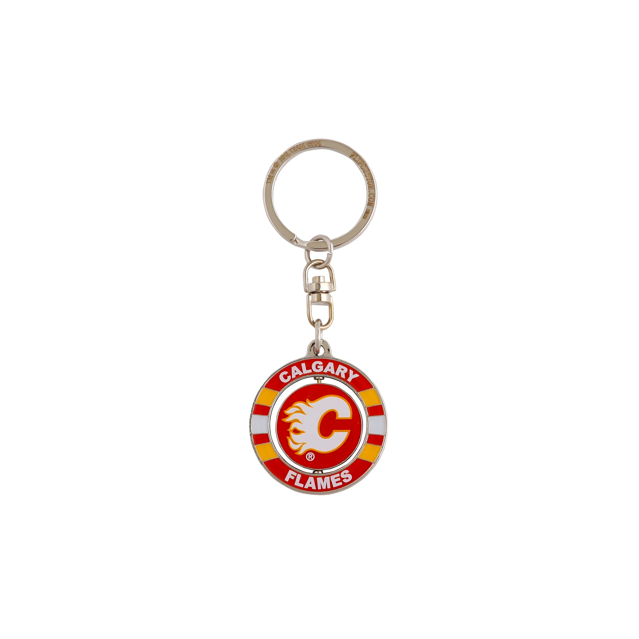 Flames Spinner Dual Keychain