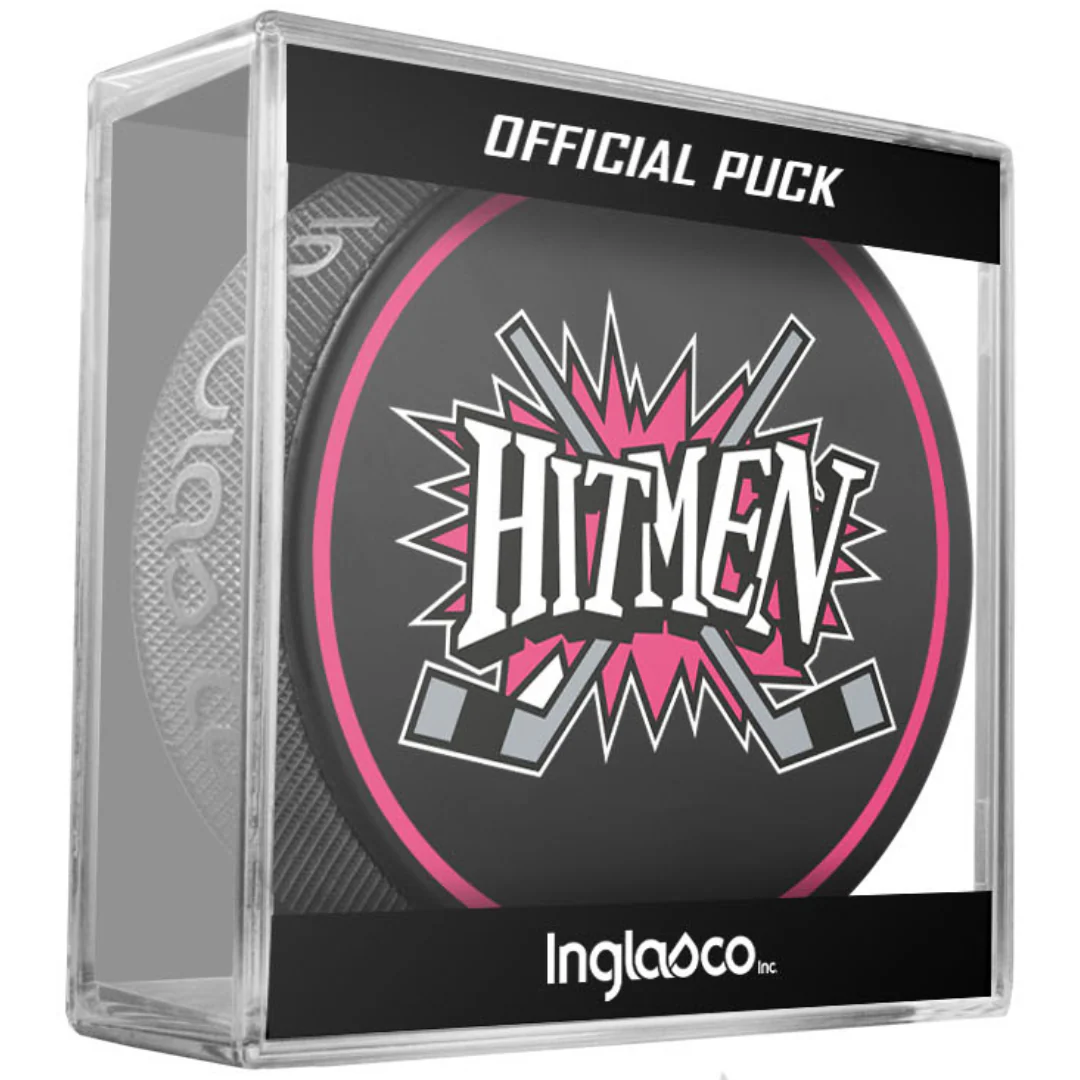 Hitmen 3rd Burst Logo Puck