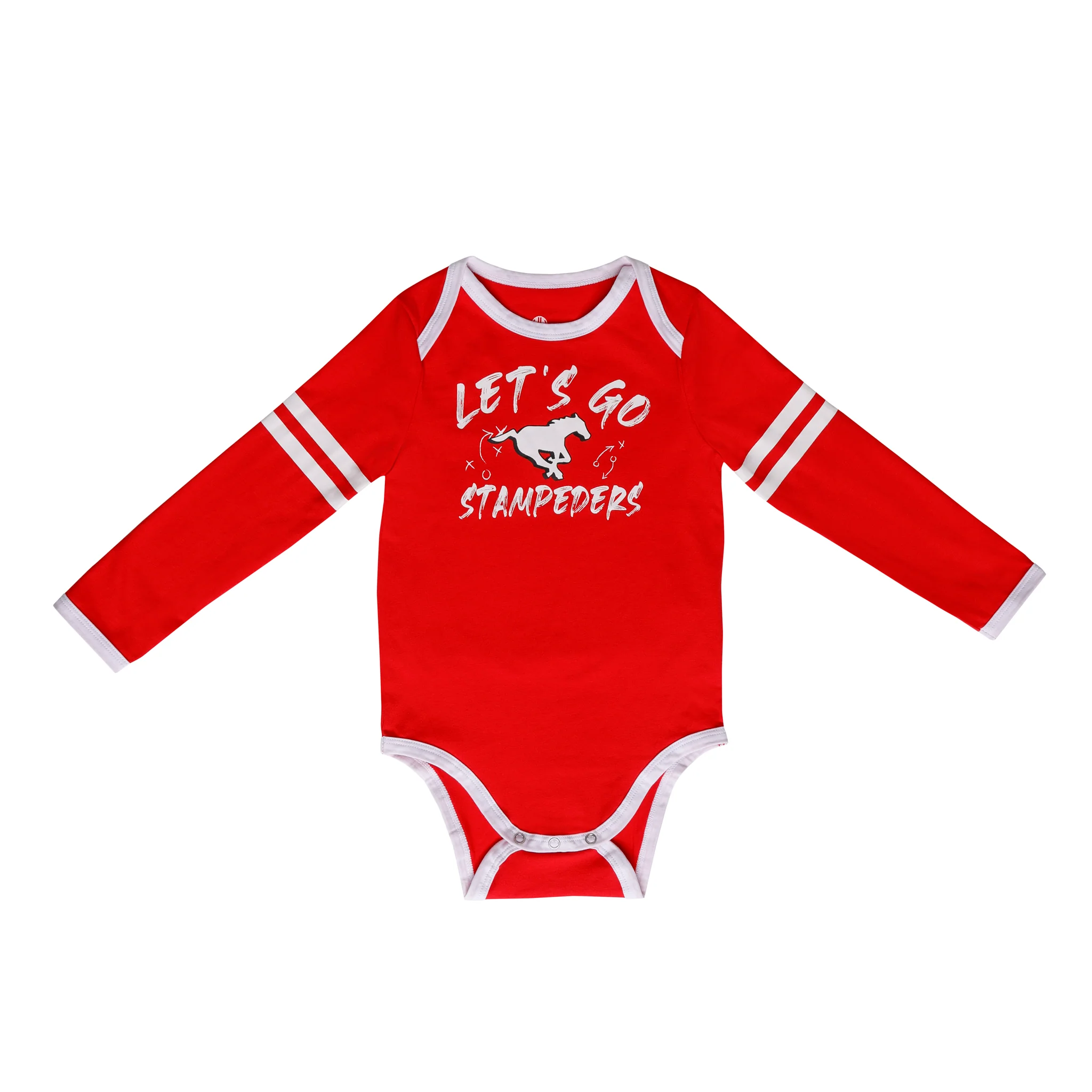 Stamps Infant Striped L/S Onsie