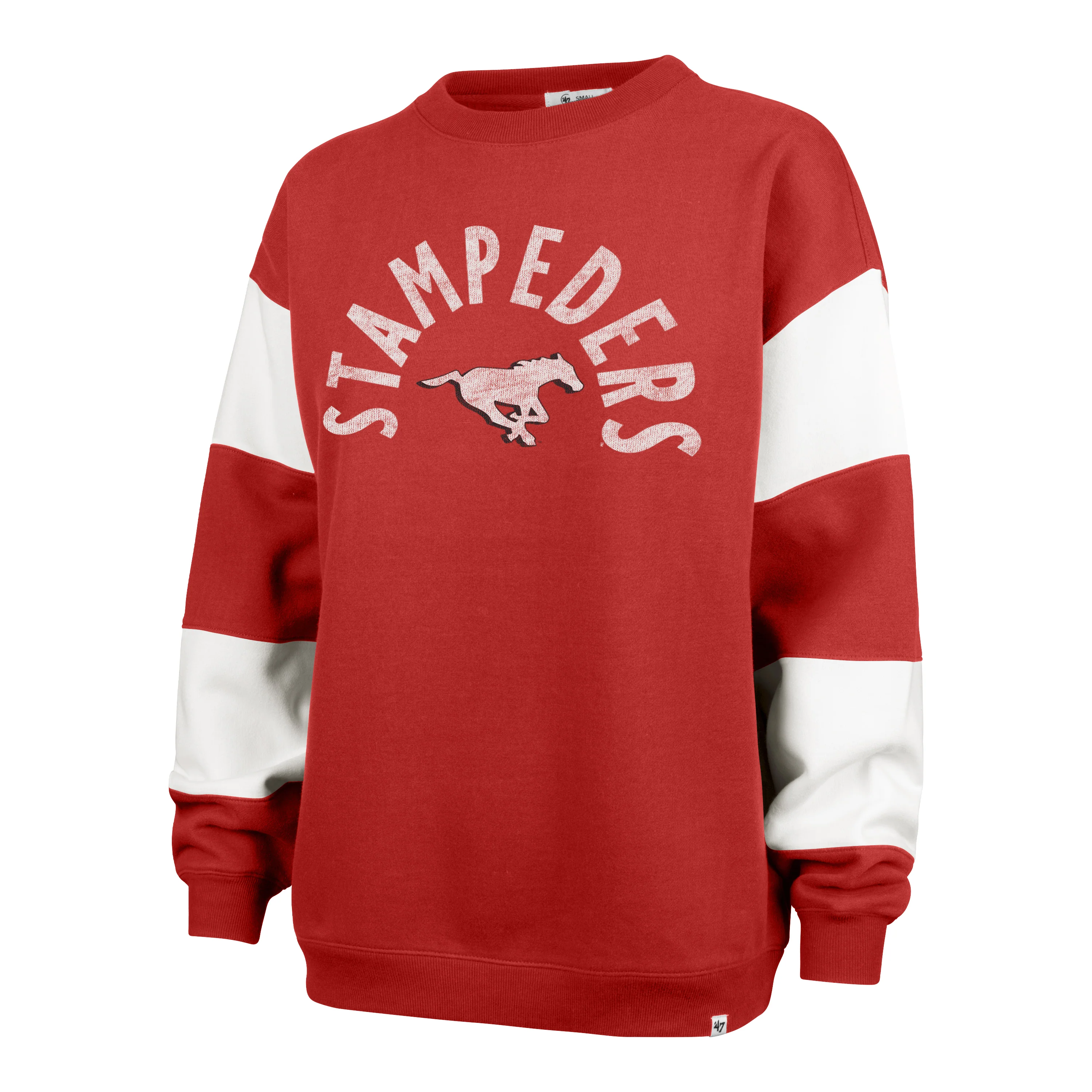 Stamps Ladies Barred Crewneck