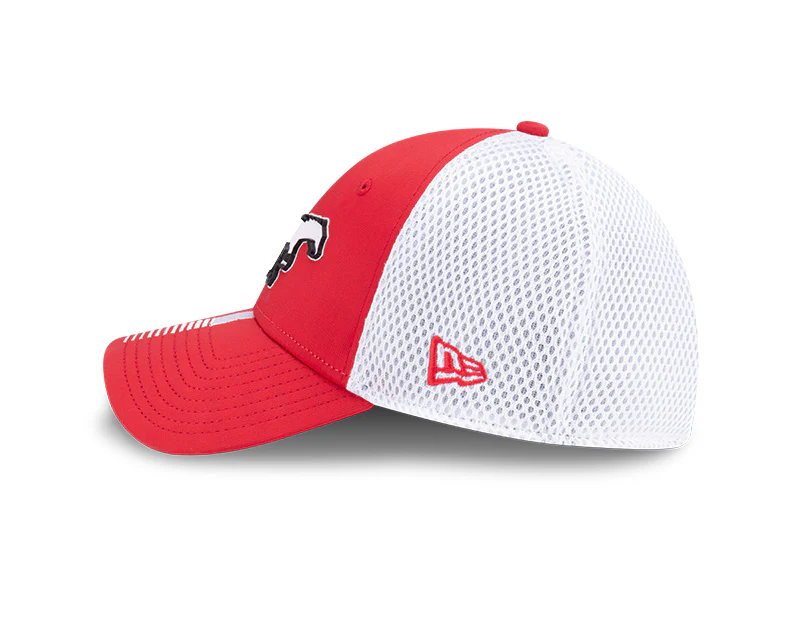 Stamps New Era SL24 3930 Red/White Stretch Fit Cap - Image 4