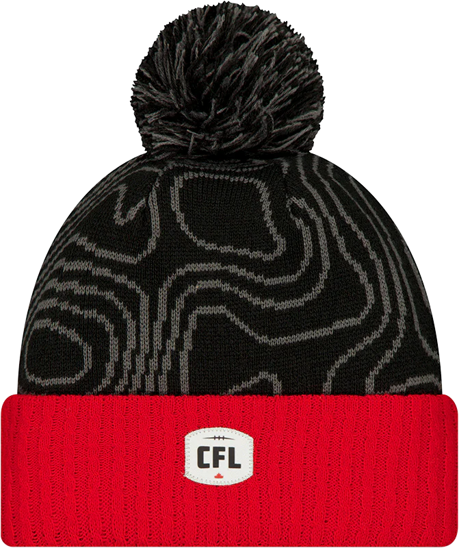 Stamps New Era SL25 Marbled Knit Pom Cuff Toque - Image 3