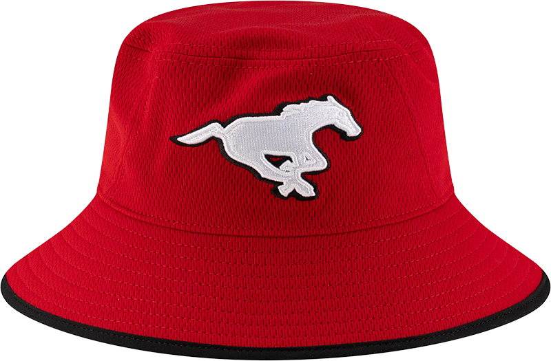 Stamps New Era SL25 Red Stretch Bucket Cap - Image 3