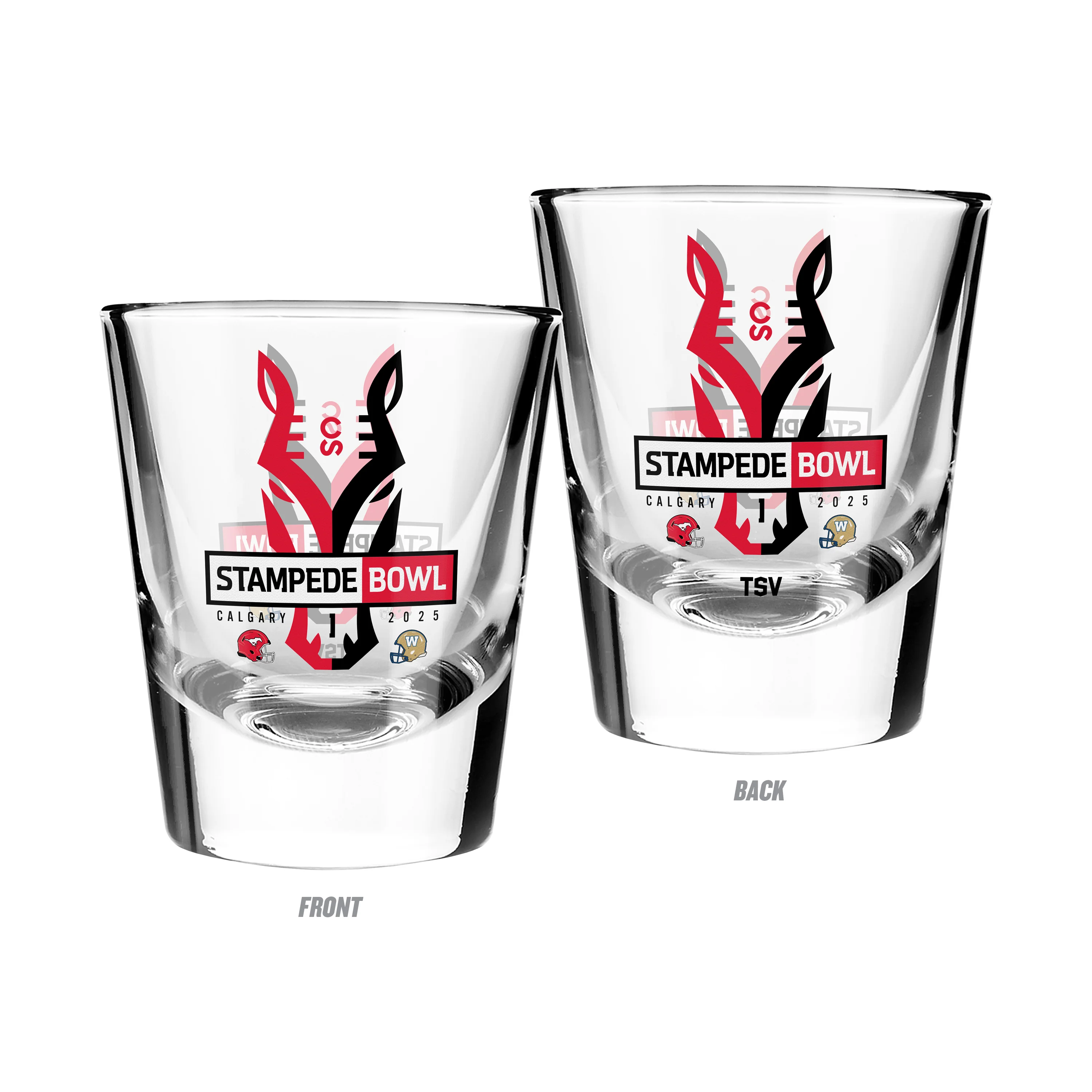 Stamps Stampede Bowl 2oz Shotglass - Image 3
