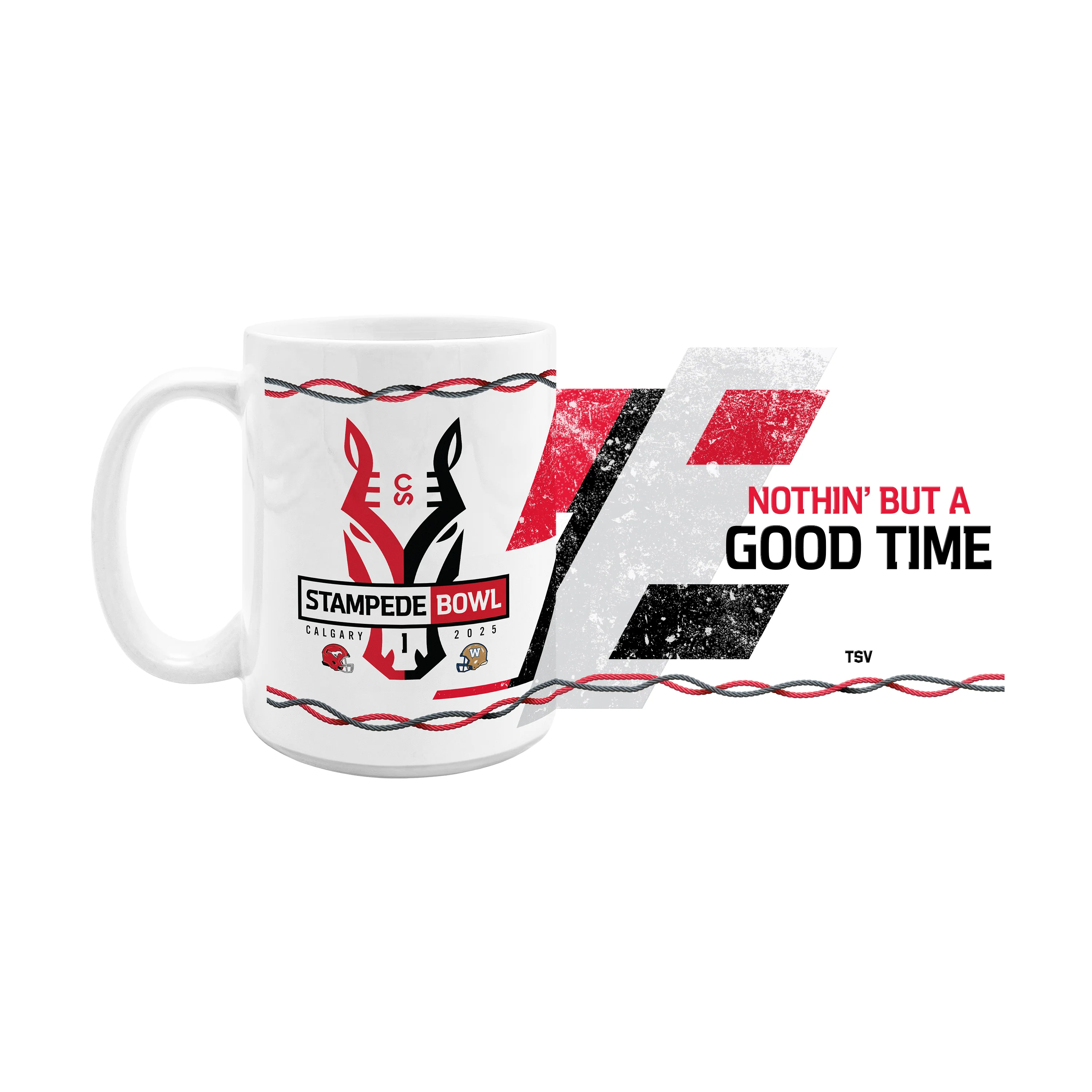 Stamps Stampede Bowl Sublimated 15oz Mug - Image 3